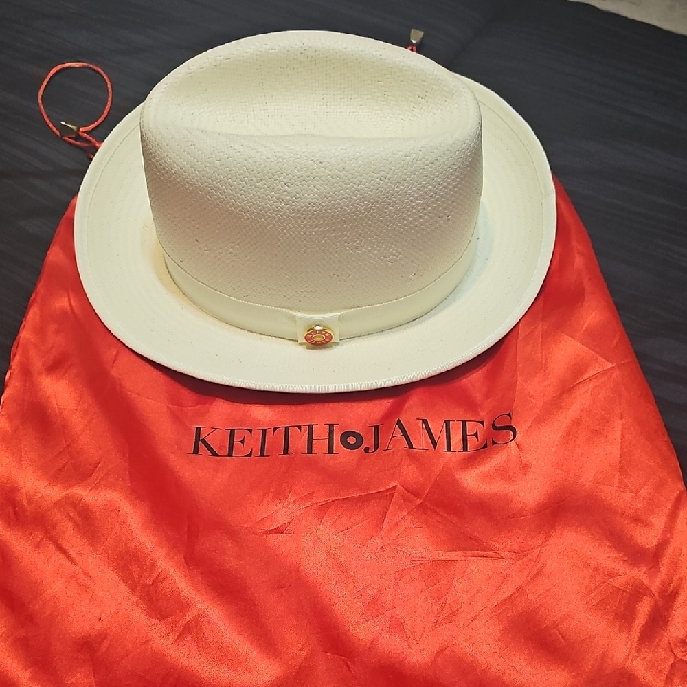 White Fedora Hat